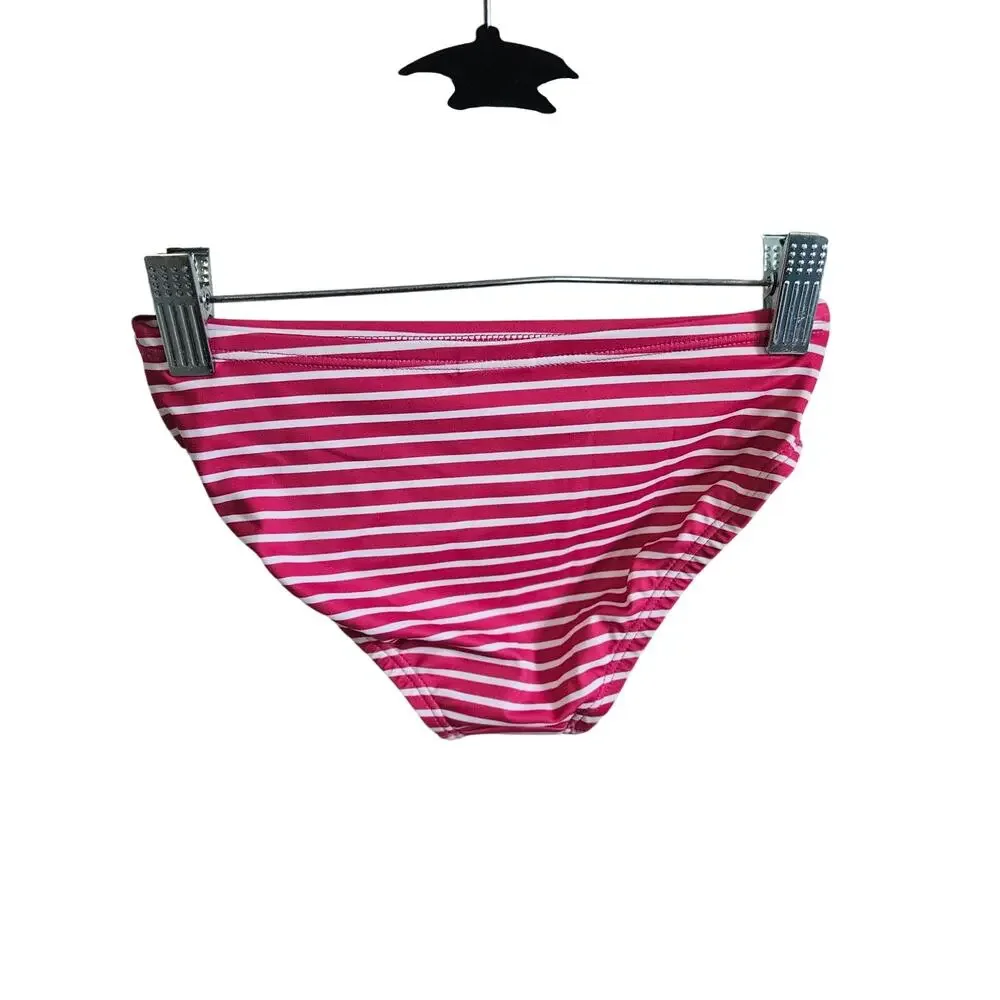 Moon & Back Hannah Anderson Swimsuit Racerback Tankini 2-Piece Red White Stripe